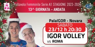 Con Roma si chiude il girone d’andata!