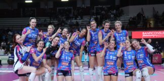 Vittoria in tre set su Bergamo