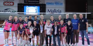 La Igor si aggiudica il settimo Memorial Ferrari: 3-1 su Milano